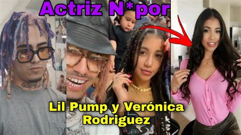 LIL PUMP Junto a su Novia Actriz N*por VERÓNICA。